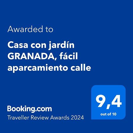 Casa En Granada Con Hermoso Jardin, Parking Calle Екстер'єр фото